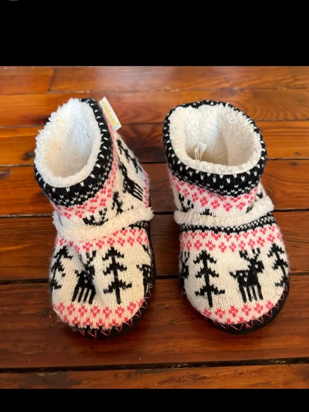 Slip On Slipper Boots Size 12-13 Toddler